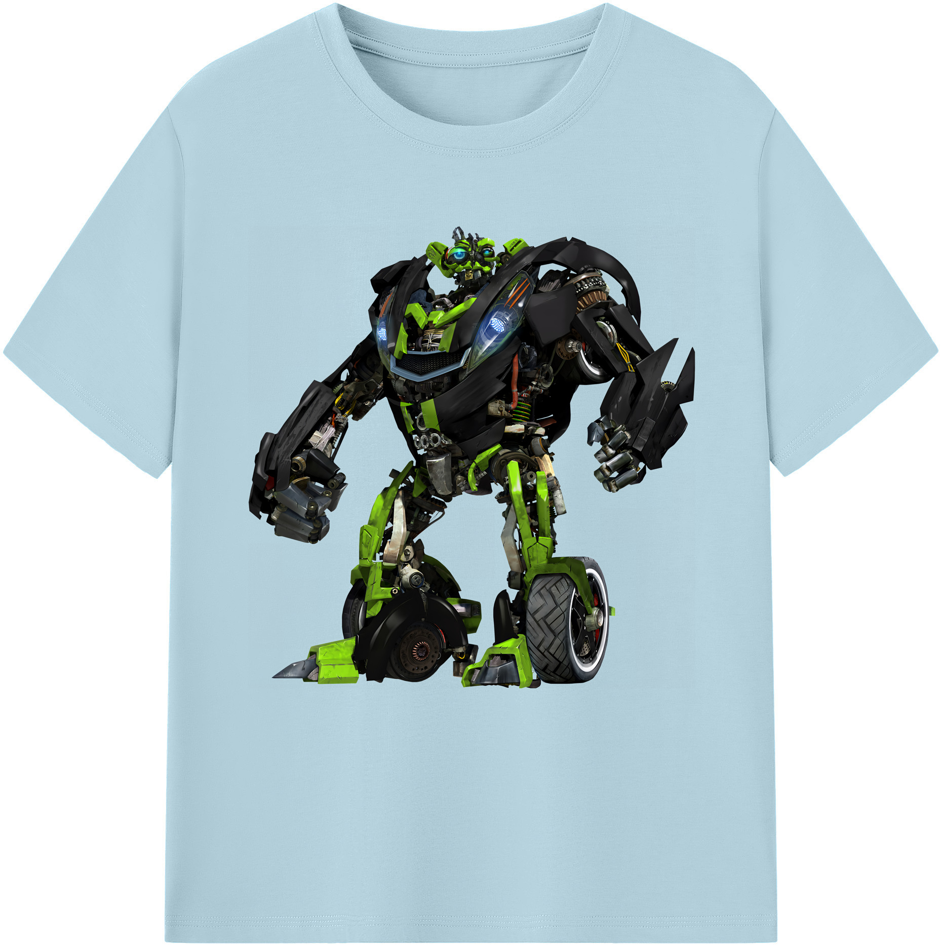 （画像用） Transformers トランスフォーマー 綿100％半袖Tシャツ（フロントプリント）